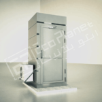 portable movable mobile toilet in ACP material