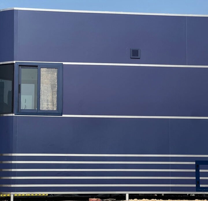 Modular Security Cabin full side view