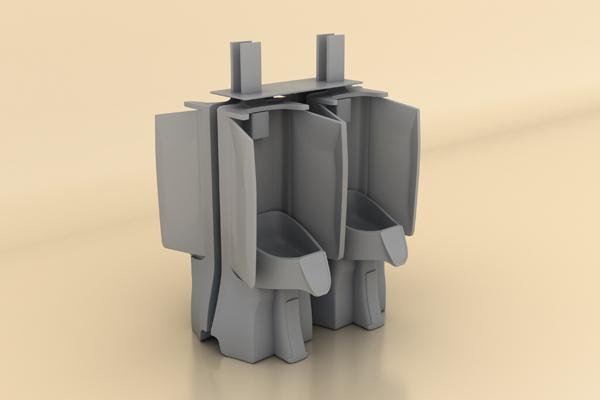 Portable Urinal Cabin