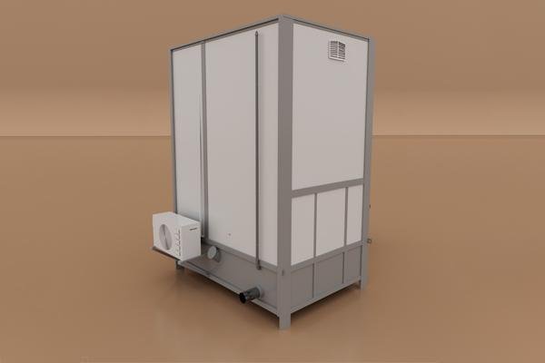 Disabled Toilets Back side view