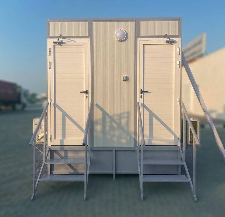prefabricated toilet