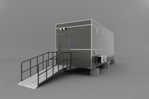 disabled toilet with ramp