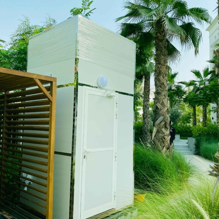 modular Portable toilet with tank