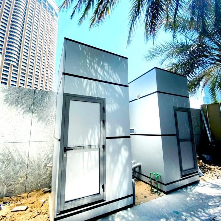 Modular Portable Toilet | Prefabricated Portable Toilets UAE