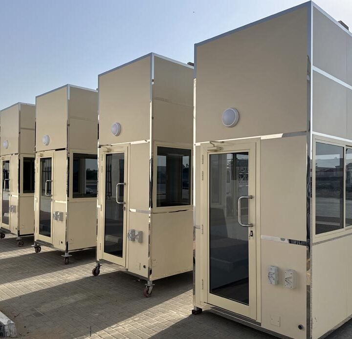 groups of security cabins uae