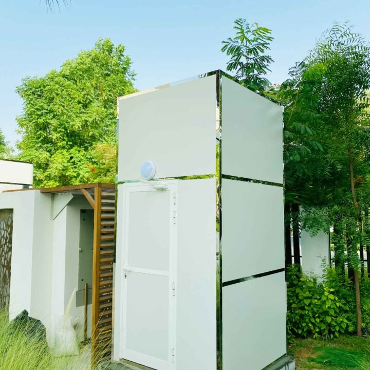 modular Portable toilet with tank