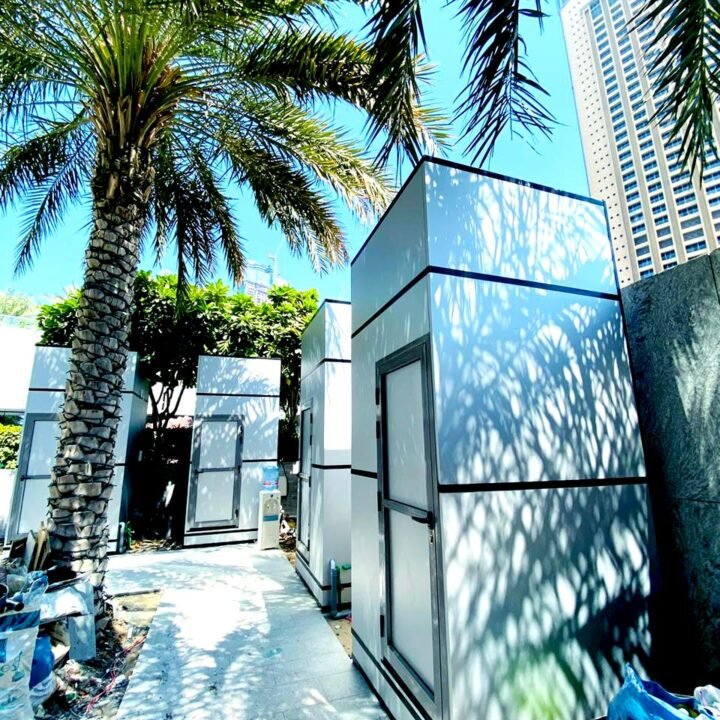 Modular Portable Toilet | Prefabricated Portable Toilets UAE