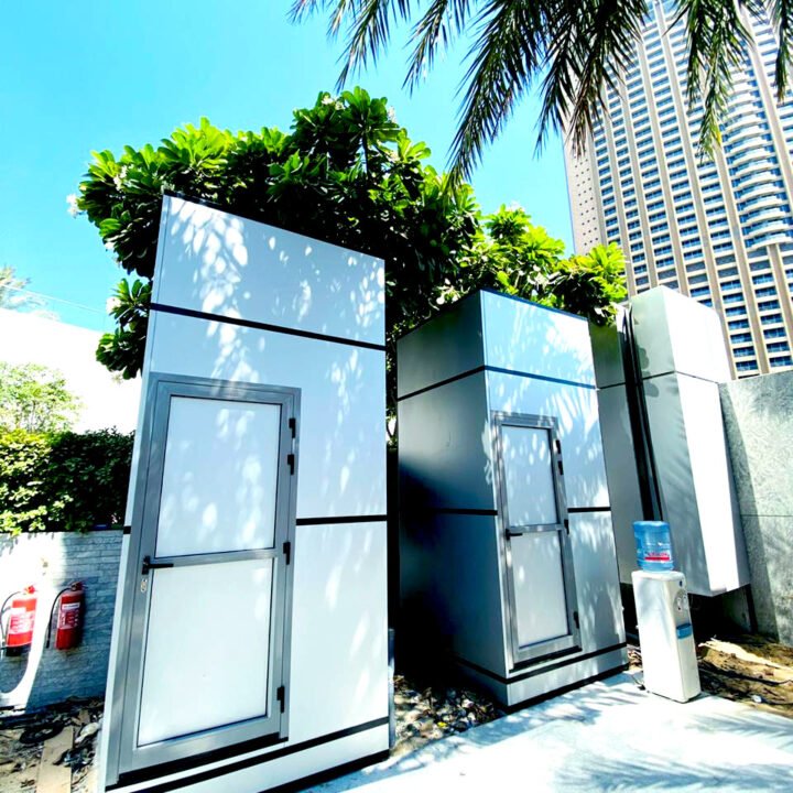 Modular Portable Toilet | Prefabricated Portable Toilets UAE
