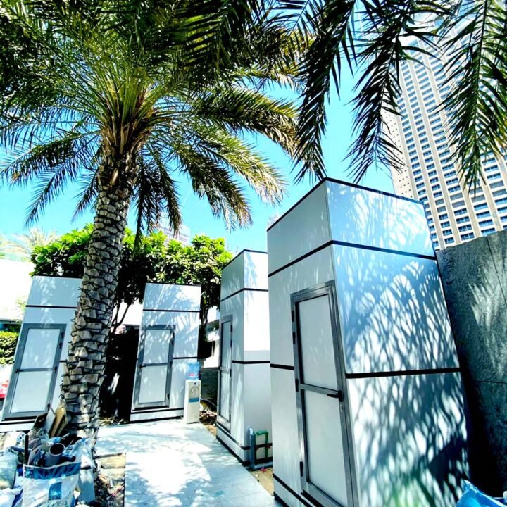 Modular Portable Toilet | Prefabricated Portable Toilets UAE