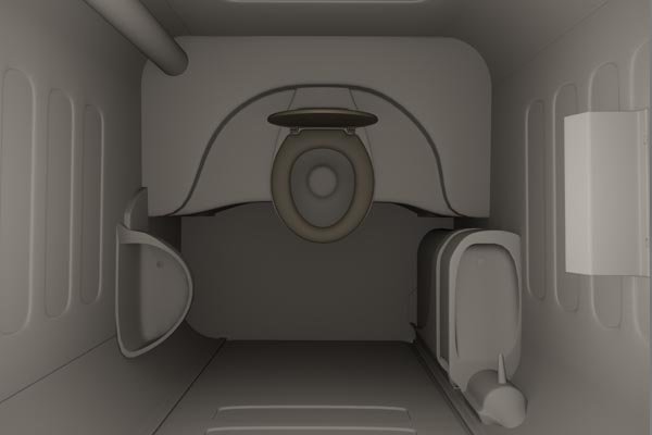 Plastic or HDPE Portable Toilet