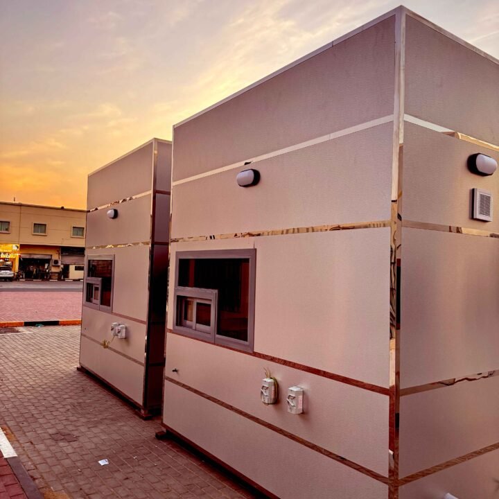 Security Cabin with Toilet UAE | security guard cabin