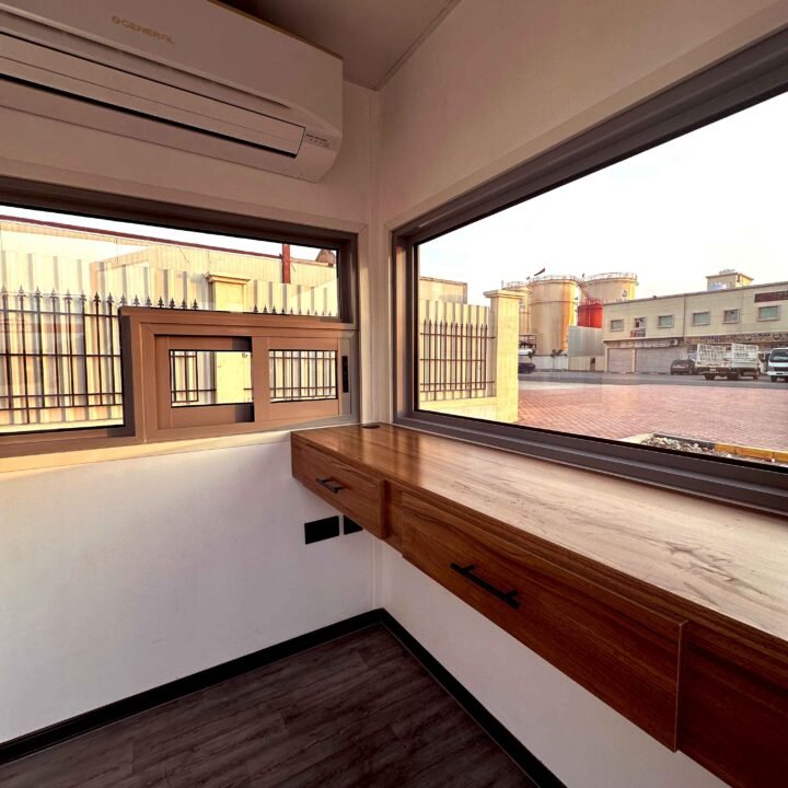 Security Cabin with Toilet UAE | security guard cabin