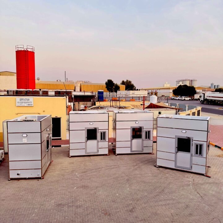 Security Cabin with Toilet UAE | security guard cabin