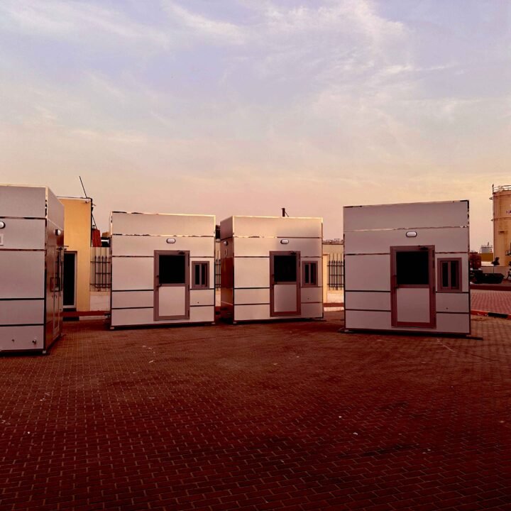 Security Cabin with Toilet UAE | security guard cabin