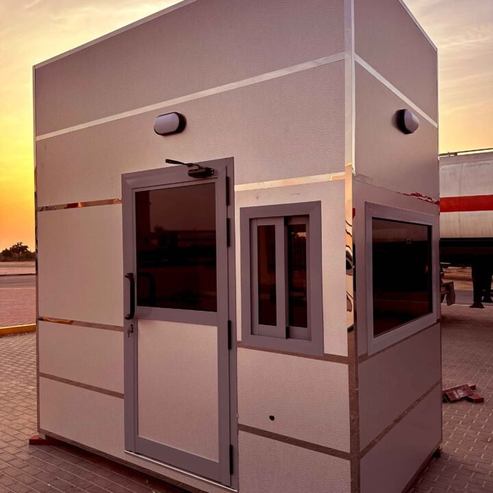 Security Cabin with Toilet UAE | security guard cabin
