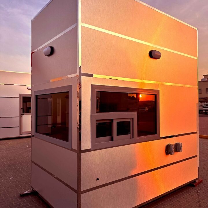 Security Cabin with Toilet UAE | security guard cabin