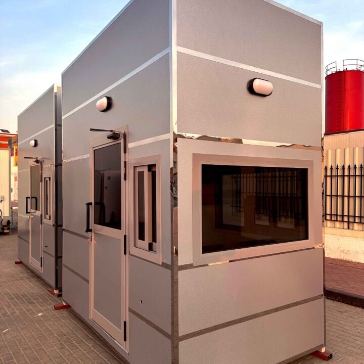 Security Cabin with Toilet UAE | security guard cabin