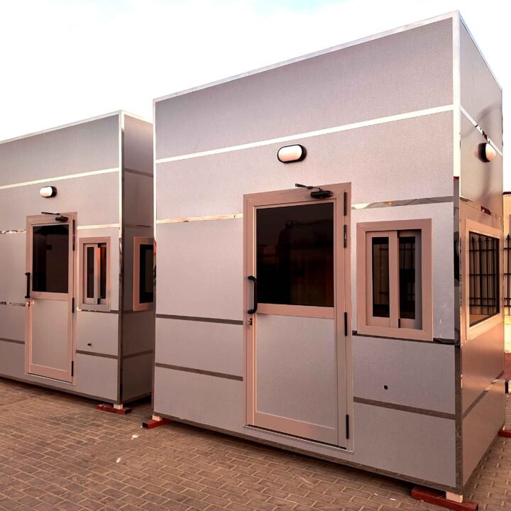 Security Cabin with Toilet UAE | security guard cabin