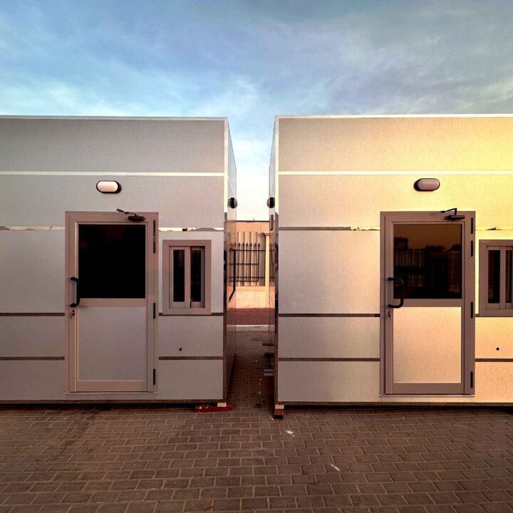 Security Cabin with Toilet UAE | security guard cabin