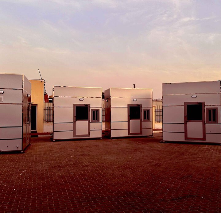 Security Cabin with Toilet UAE | security guard cabin