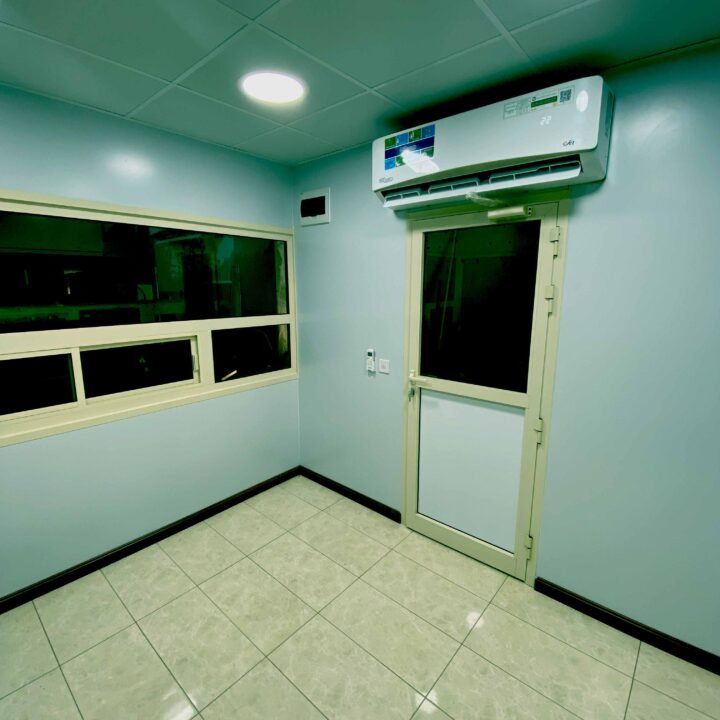 Security Cabin Canopy Glass | Security Guard Hut Abu Dhabi, UAE