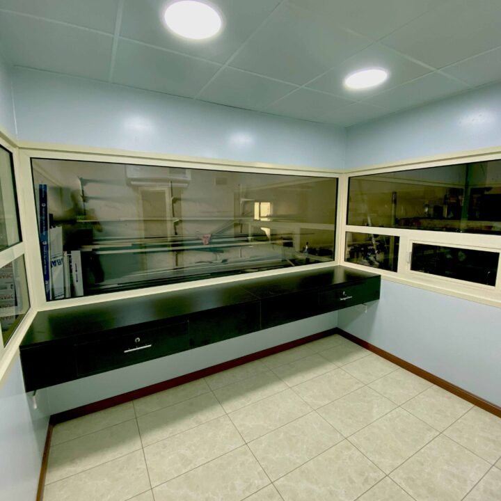 Security Cabin Canopy Glass | Security Guard Hut Abu Dhabi, UAE