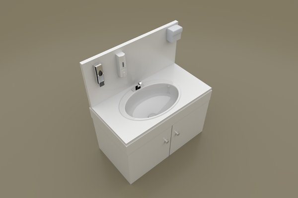 Waterproof MDF Portable Basin | Portable Wash Basin Dubai