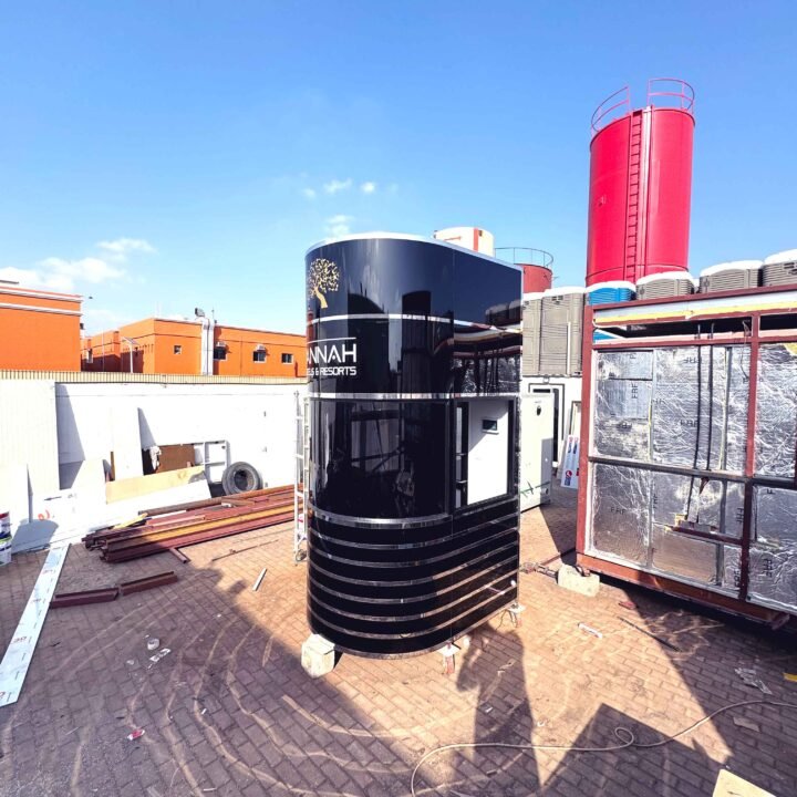 Fiber Security Cabin | Readymade Security Cabin Dubai, UAE