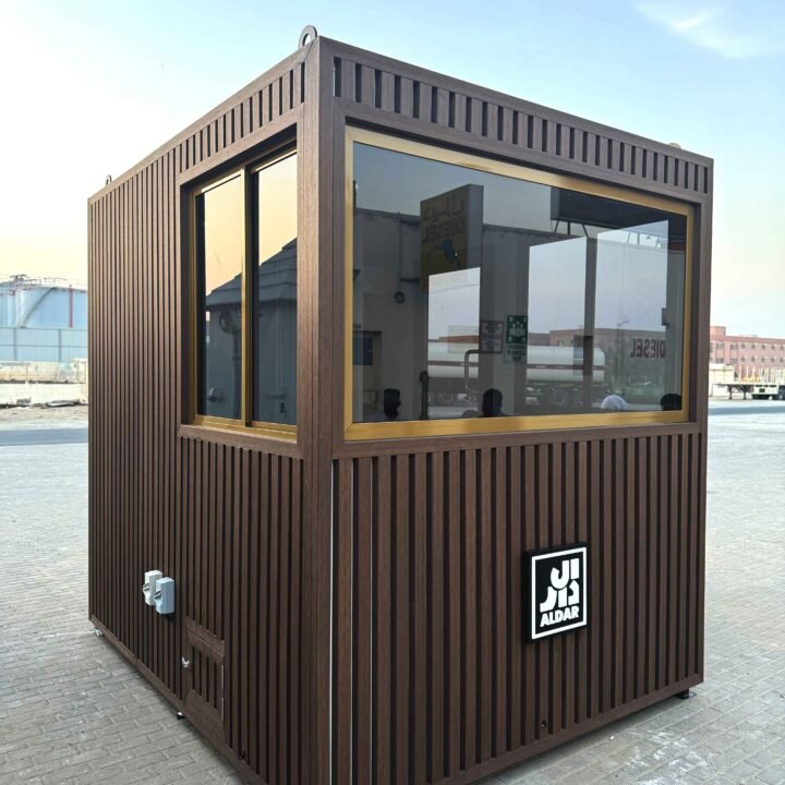 FRP/PUF Portable Security Cabin | PVC Security Cabin UAE