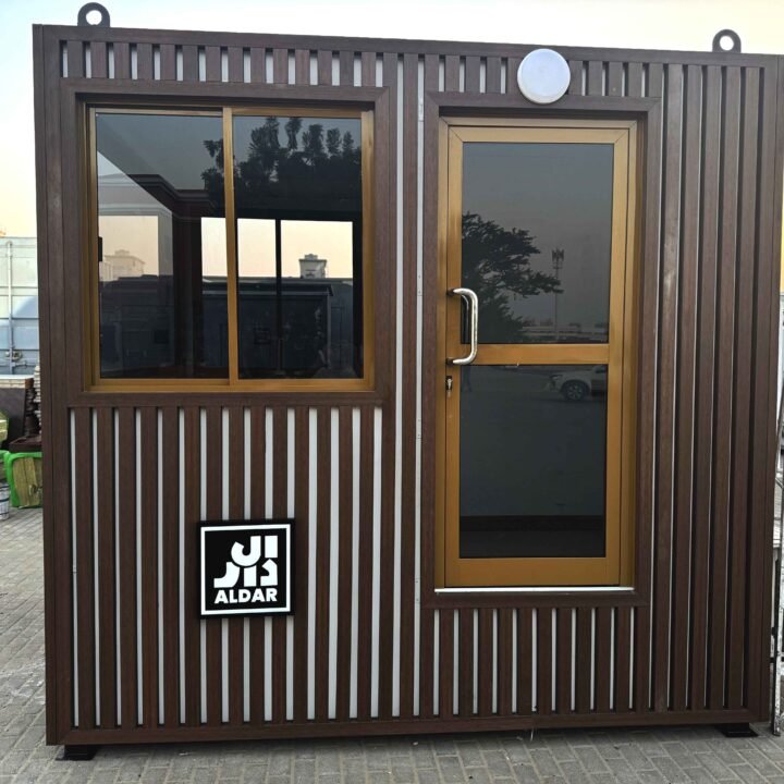 FRP/PUF Portable Security Cabin | PVC Security Cabin UAE