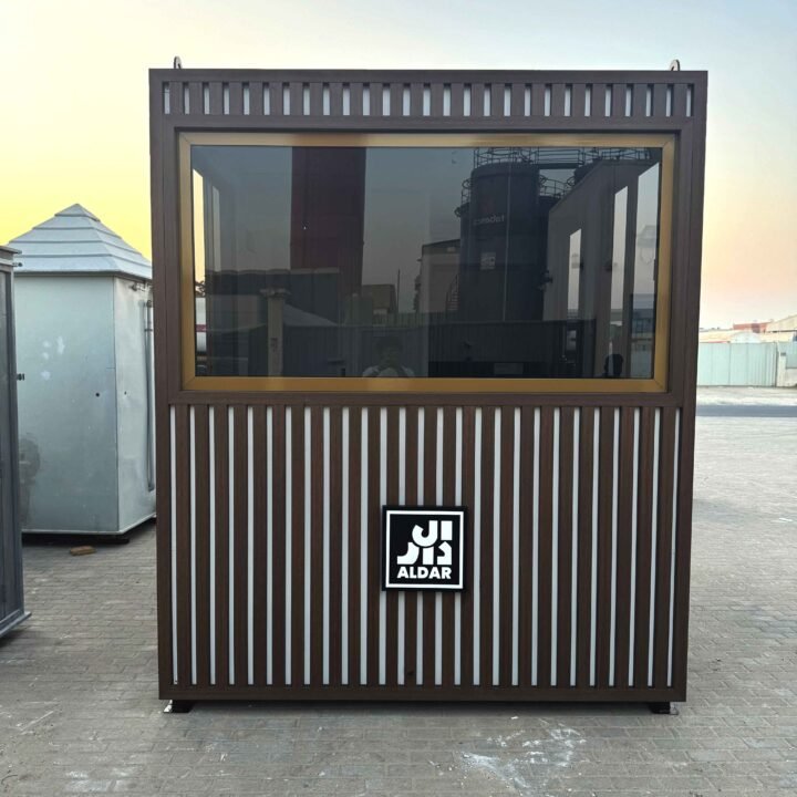 FRP/PUF Portable Security Cabin | PVC Security Cabin UAE