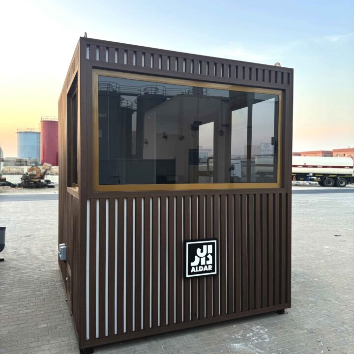 FRP/PUF Portable Security Cabin | PVC Security Cabin UAE
