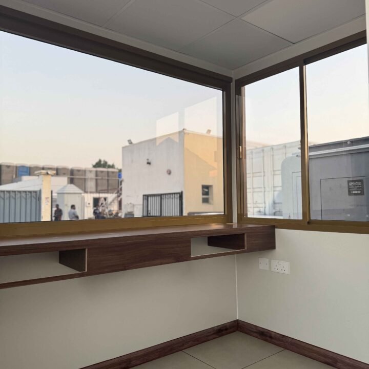 FRP/PUF Portable Security Cabin | PVC Security Cabin UAE