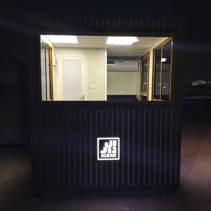 FRP/PUF Portable Security Cabin | PVC Security Cabin UAE