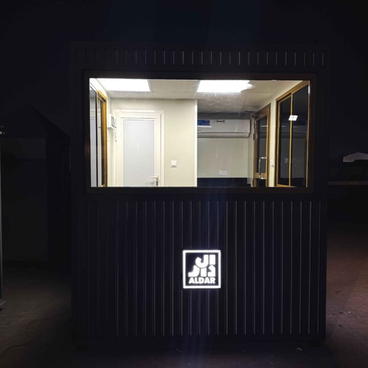 FRP/PUF Portable Security Cabin | PVC Security Cabin UAE