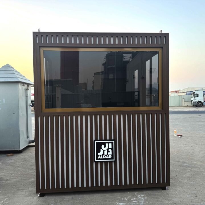 FRP/PUF Portable Security Cabin | PVC Security Cabin UAE