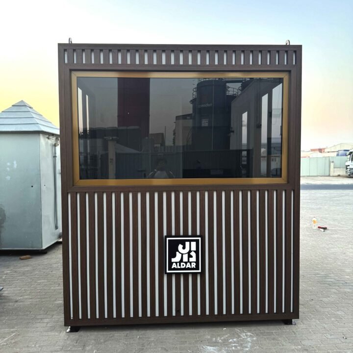 FRP/PUF Portable Security Cabin | PVC Security Cabin UAE