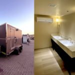 Modular Trailer | Luxury washroom | Restroom Trailer Dubai